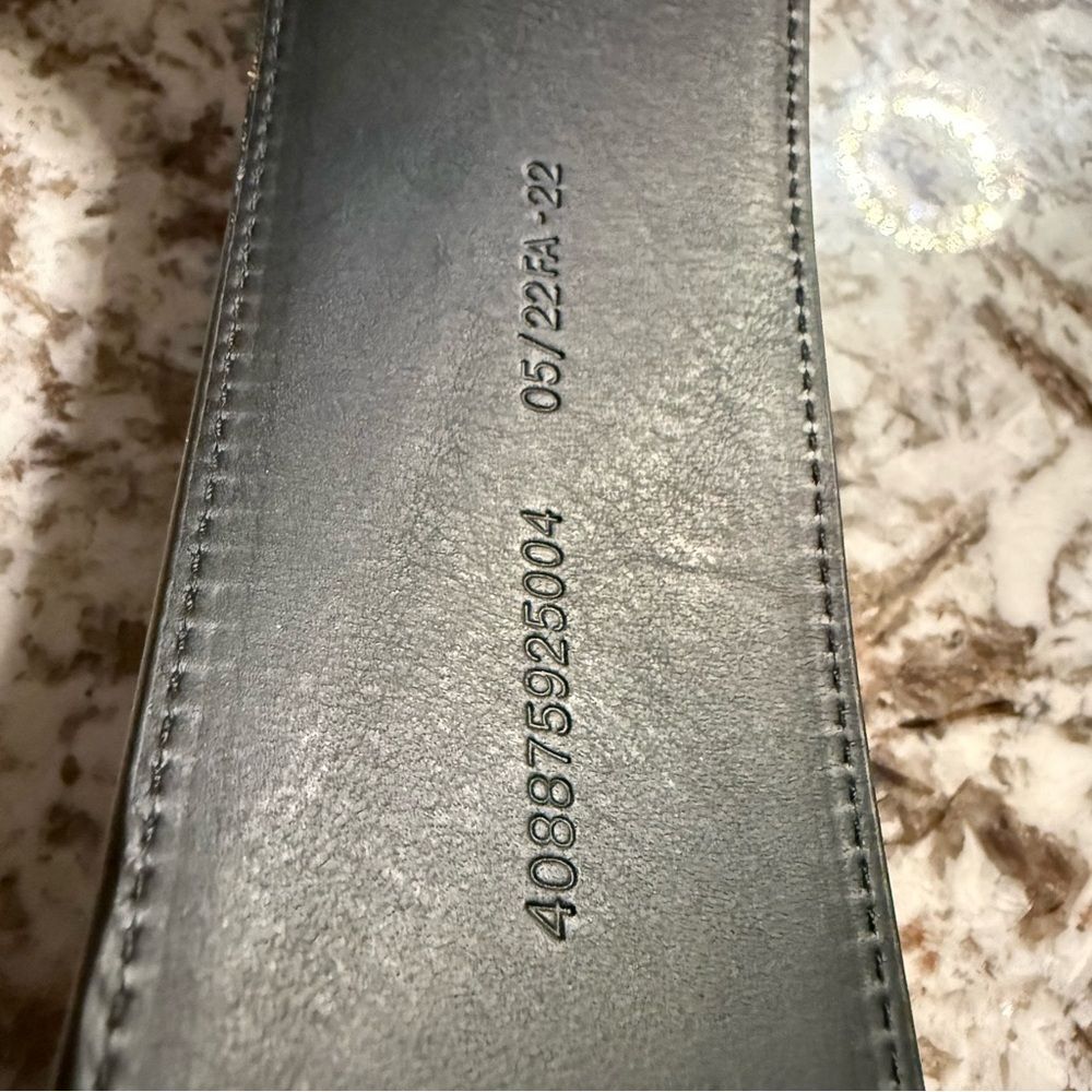 Ralph Lauren Black Leather Belt – Men’s | Made In Italy | XL | New With Tag - Picture 10 of 17